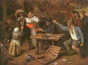 Jan Steen Card Players Quarreling oil painting picture wholesale